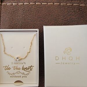 Two I wouldn't tie the knot without you bracelets